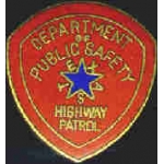 TEXAS DEPT PUB SAFETY HIGHWAY PATROL PIN MINI PATCH PIN